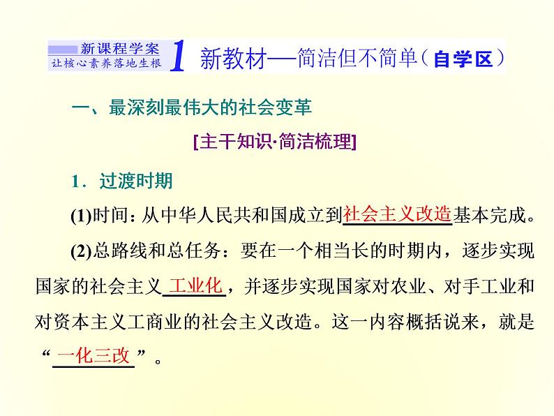 (新教材)2019-2020学年统编版高中政治必修一课件:第二课 第二框 社会主义制度在中国的确立第2页