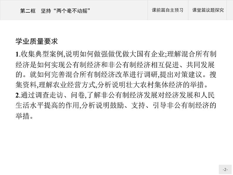 第一单元第一课第二框坚持“两个毫不动摇”课件-【新教材】高中政治统编版(2019)必修二(共53张PPT)02
