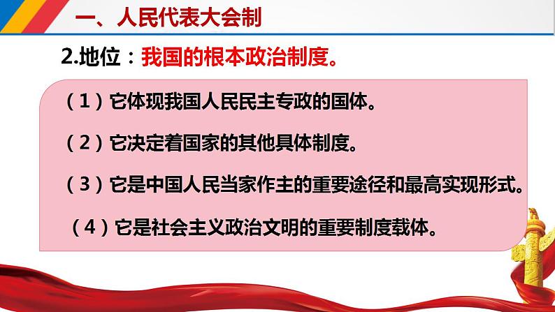 第一单元第一课第二框国家的政权组织形式 课件2(选择性必修1)第8页