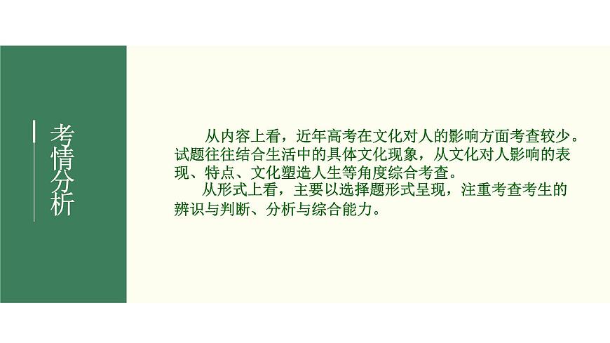 2022屆新高考政治一輪專題復(fù)習(xí)《文化生活》課件：第02課 文化對人的影響第3頁