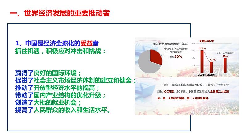 7.2做全球发展的贡献者(课件+素材)2021-2022学年高中政治统编版选择性必修1当代国际政治与经济08