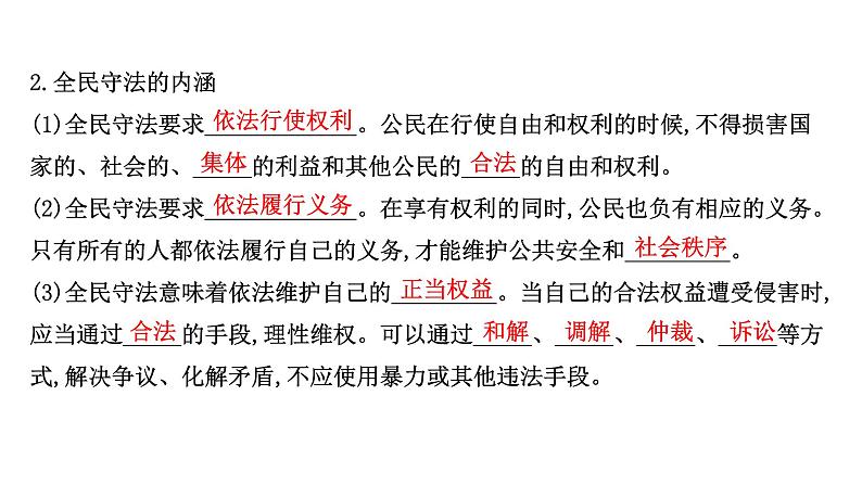 【高中政治】必修3 9.4全民守法 课件(49张PPT)04