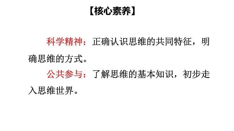1.1 思维的含义与特征 -2020-2021学年高二政治同步备课系列(部编版选择性必修三)课件PPT04