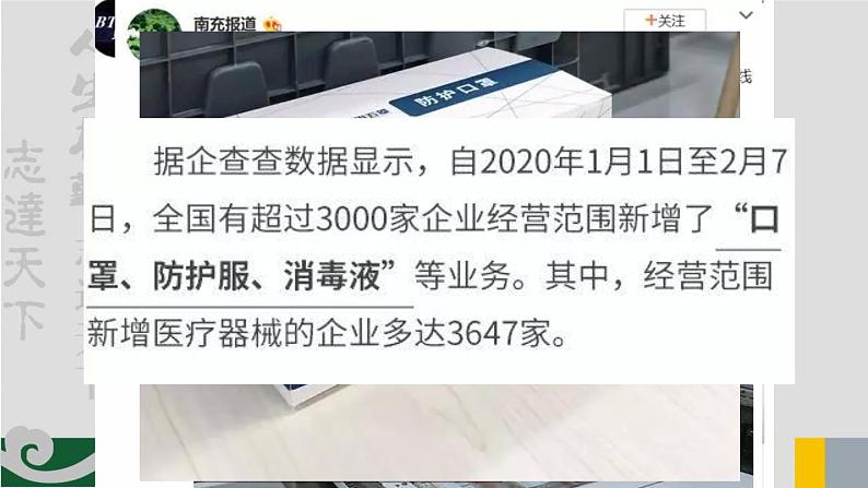 专题02 经济生活中的行为主体之企业-2020年新高考政治专题复习精品课件(山东专用)第1页