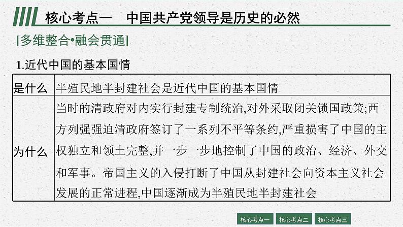 人教版新高考政治二轮复习课件--专题五 中国共产党的领导07