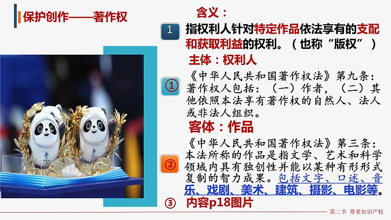 2021-2022学年高中政治统编版选择性二法律与生活 2.2 尊重知识产权课件(28张PPT)第6页