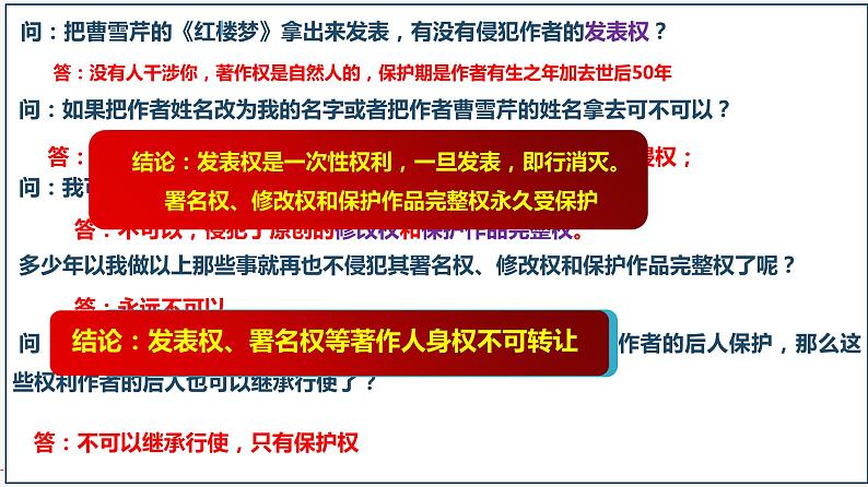 2021-2022学年高中政治统编版选择性二法律与生活 2.2 尊重知识产权课件(28张PPT)第8页