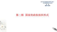 高中政治 (道德與法治)人教統(tǒng)編版選擇性必修1 當(dāng)代國際政治與經(jīng)濟(jì)第一單元 各具特色的國家第一課 國體與政體國家的政權(quán)組織形式評課課件ppt