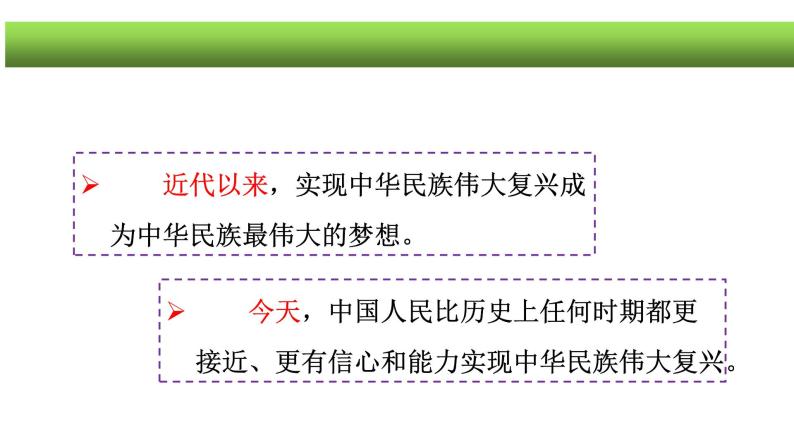 4.2实现中华民族伟大复兴的中国梦课件-2021-2022学年高中政治统编版必修一05