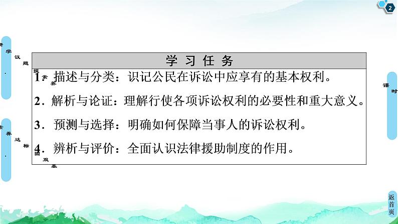 统编版高中政治 选择性必修2 第10课 诉讼实现公平正义 课件PPT+学案+分层作业02