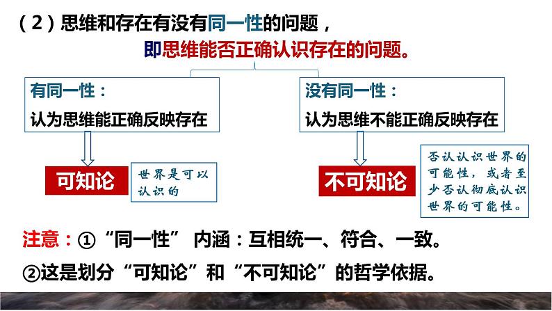 统编版必修4:1.2哲学的基本问题 课件第7页