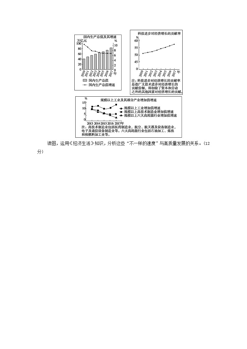 高考政治一轮复习第三单元收入与分配单元优化总结学案必修1第2页