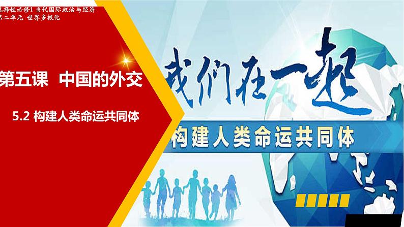 5.2构建人类命运共同体 课件-2021-2022学年高中政治统编版选择性必修一当代国际政治与经济 (1)01
