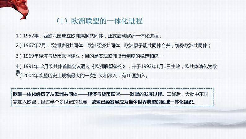 第三单元第八课第三框课件5(选择性必修一)——区域性国际组织第5页