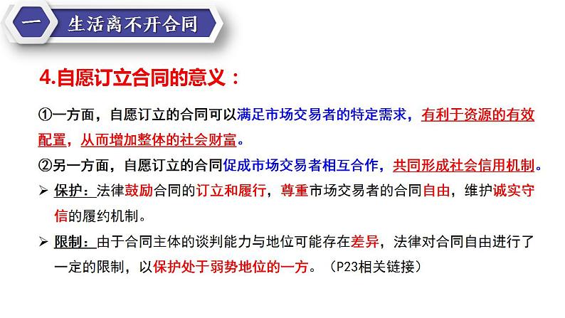 3.1 订立合同学问大 课件7 选择性必修二法律与生活第7页