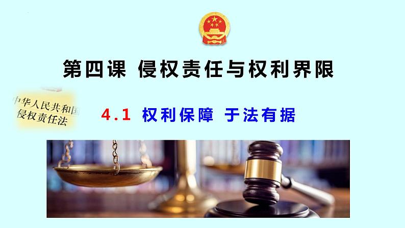 4.1 权利保障 于法有据 课件6选择性必修2 法律与生活第2页