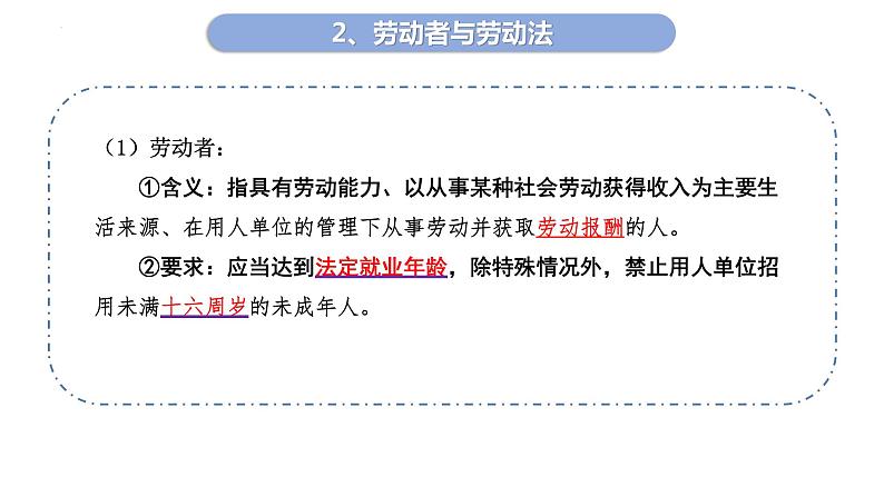 7.1 立足职场有法宝 课件2选择性必修二法律与生活第8页