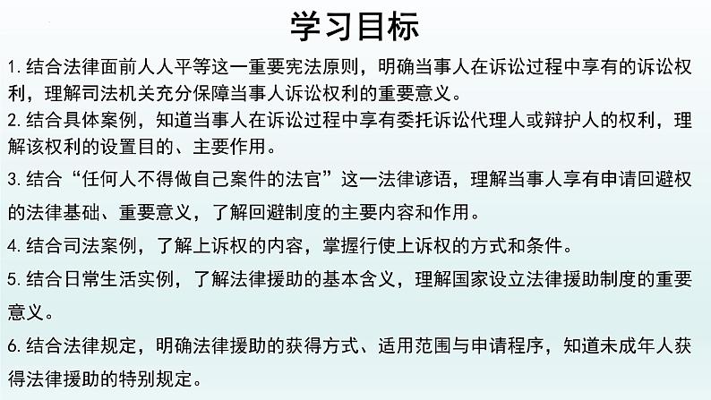 10.1 正确行使诉讼权利 课件1选择性必修2法律与生活第2页