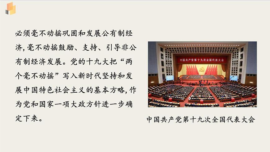 【高中政治】必修二 1.2堅持“兩個毫不動搖”課件第2頁