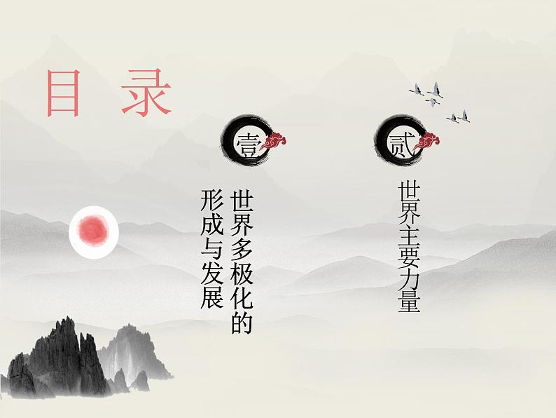 人教版高中政治选择性必修1第2单元世界多极化3.1世界多极化的发展课件第2页