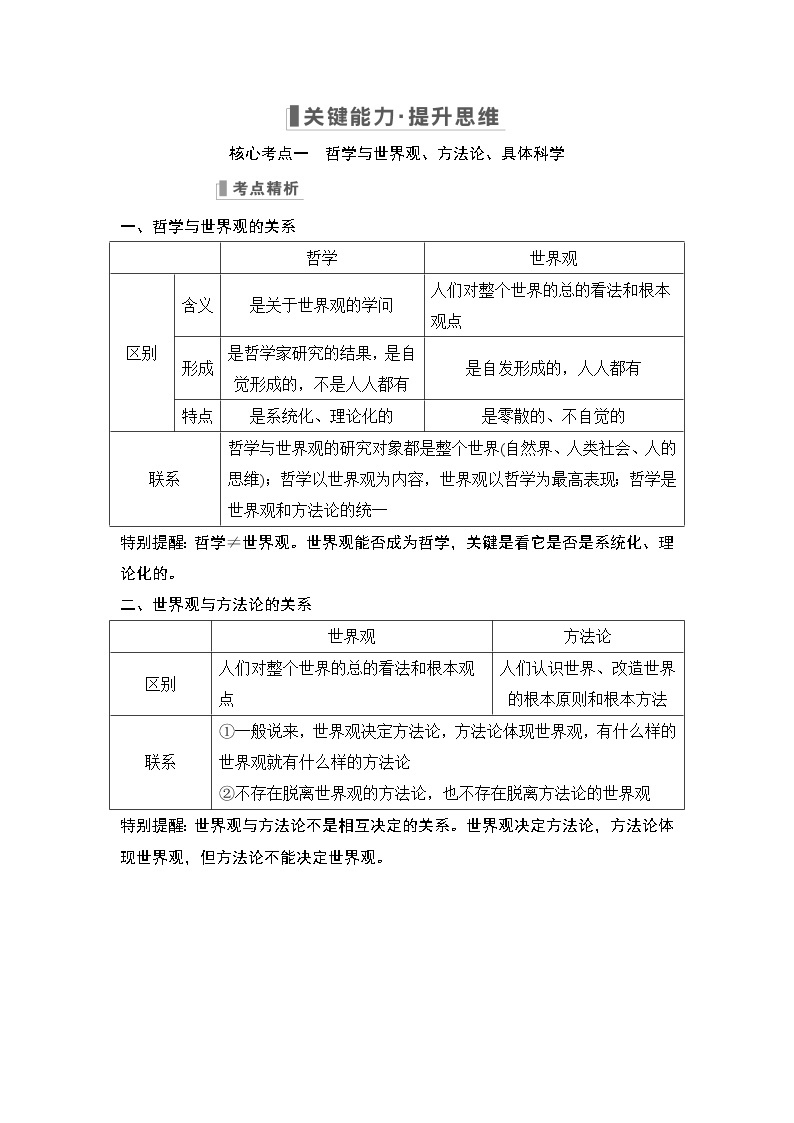 2023版高考政治（新教材）总复习一轮讲义第一课　时代精神的精华03