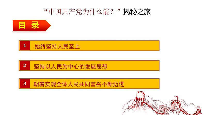 高中政治 以人民为中心的科学内涵 课件第2页