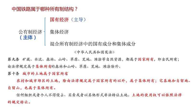 1.1 公有制为主体 多种所有制经济共同发展课件12统编版必修二第3页