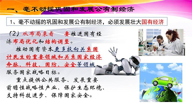 1.2 坚持“两个毫不动摇” 课件9必修二经济与社会04