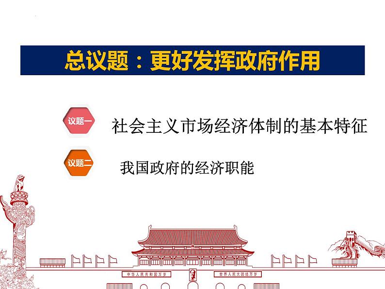 2.2 更好发挥政府作用 课件5必修二经济与社会第5页