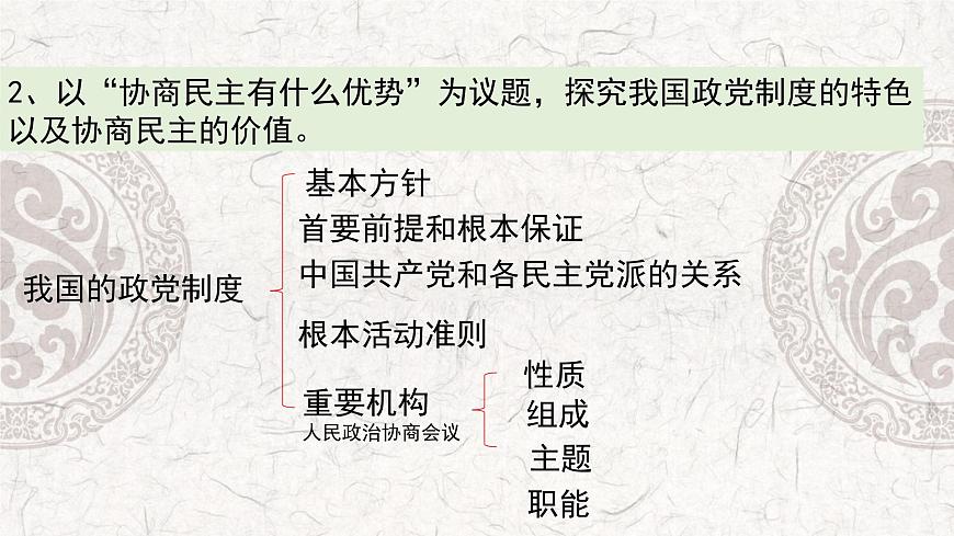 綜合探究二  在黨的領導下實現(xiàn)人民當家作主 課件 8必修三政治與法治第6頁