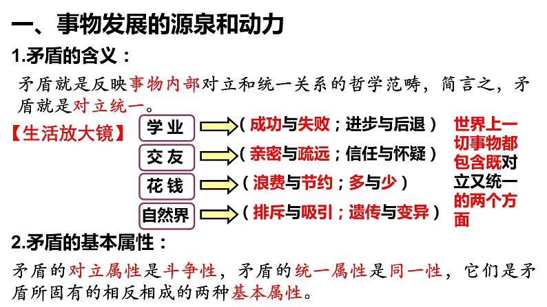 3.3 唯物辩证法的实质与核心 课件11 必修四哲学与文化04