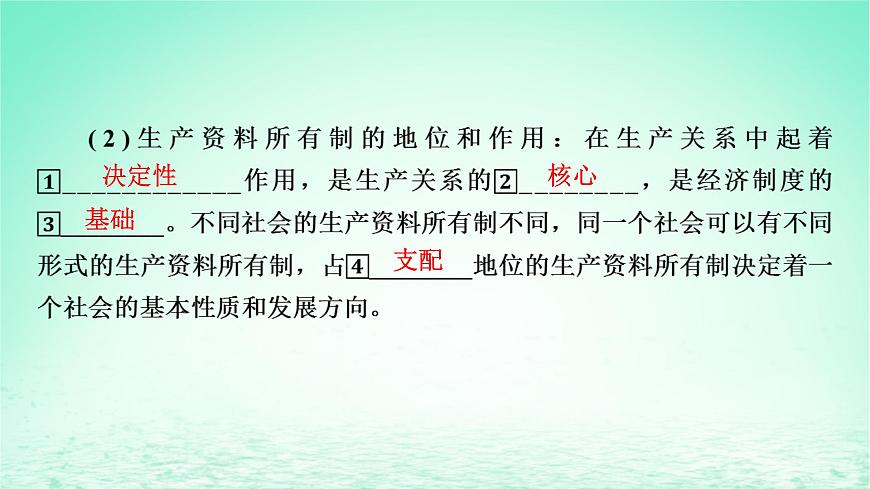 2023版新教材高考政治一輪總復(fù)習(xí)第一單元生產(chǎn)資料所有制與經(jīng)濟(jì)體制第1課我國(guó)的生產(chǎn)資料所有制課件部編版必修2第5頁(yè)