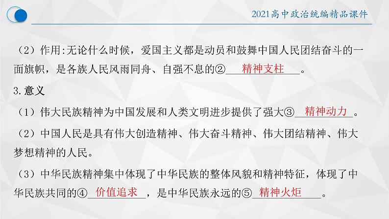 7.3 弘扬中华优秀传统文化与民族精神 课件12 必修四哲学与文化07