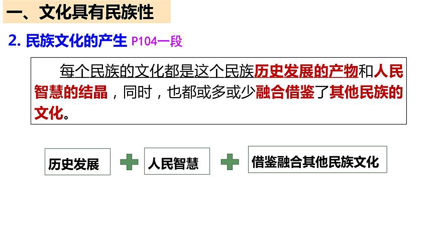 8.1 文化的民族性與多樣性 課件7必修四哲學(xué)與文化第6頁(yè)