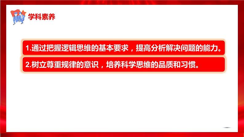 高中政治选修三 2.2逻辑思维的基本要求 课件第3页