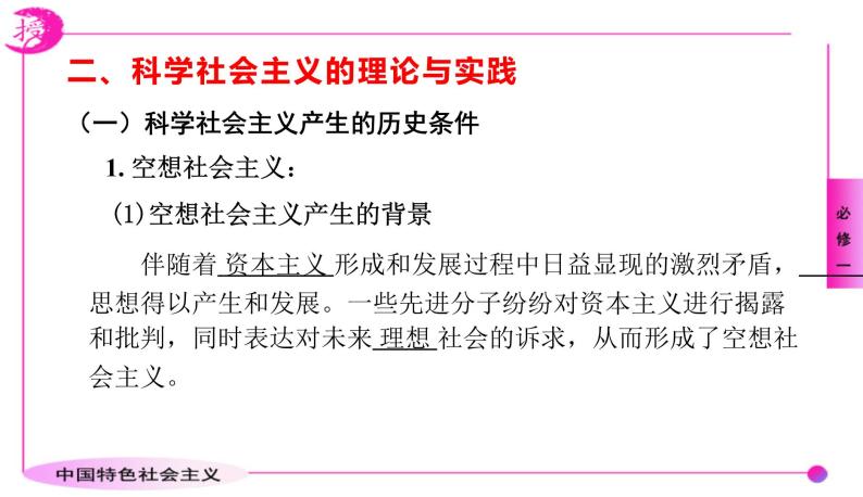 1.2科学社会主义的理论与实践课件-2022-2023学年高中政治统编版必修一中国特色社会主义02