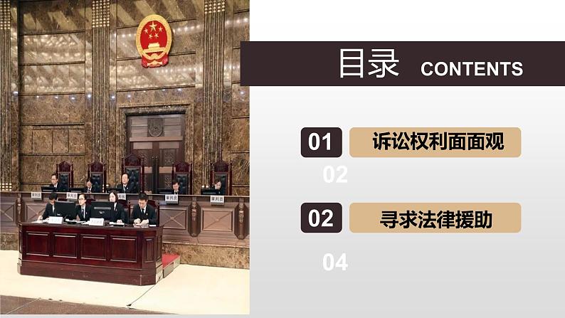 10.1 正确行使诉讼权利 课件 高中政治人教部编版选择性必修203