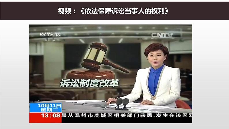 10.1 正确行使诉讼权利 课件 高中政治人教部编版选择性必修205