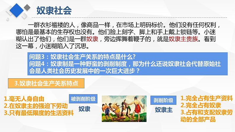 统编版高中政治必修一 1.1原始社会的解体和阶级社会的演进课件第6页
