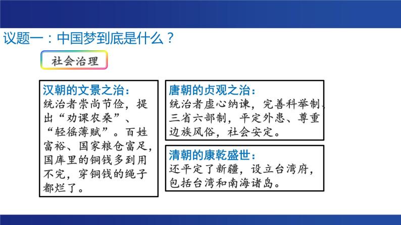 统编版高中政治必修一  4.2 实现中华民族伟大复兴的中国梦课件03