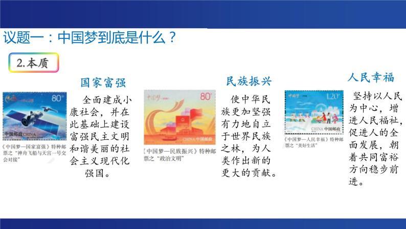 统编版高中政治必修一  4.2 实现中华民族伟大复兴的中国梦课件06
