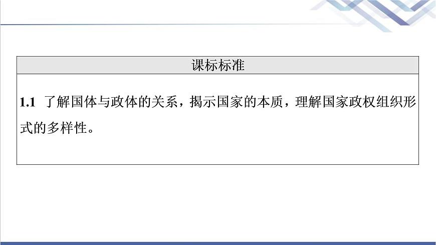 高考思想政治一輪總復習選擇性必修1第1單元第1課國體與政體課件第2頁
