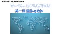 人教統(tǒng)編版選擇性必修1 當(dāng)代國際政治與經(jīng)濟(jì)國家的政權(quán)組織形式示范課ppt課件