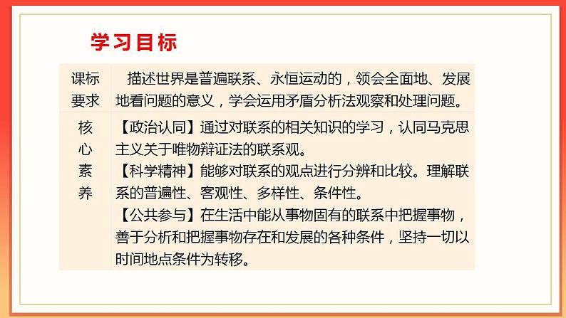 3.1 世界是普遍联系的 课件-2022-2023学年高中政治统编版必修四哲学与文化02