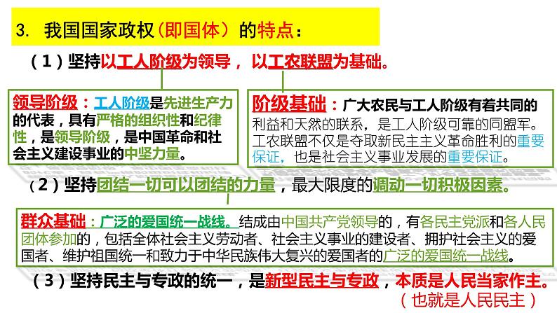 第四课 人民民主专政的社会主义国家 课件-2023届高考政治一轮复习统编版必修三政治与法治第8页