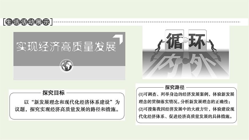 人教統(tǒng)編版高中政治必修2第2單元第3課第1框堅持新發(fā)展理念課件第5頁