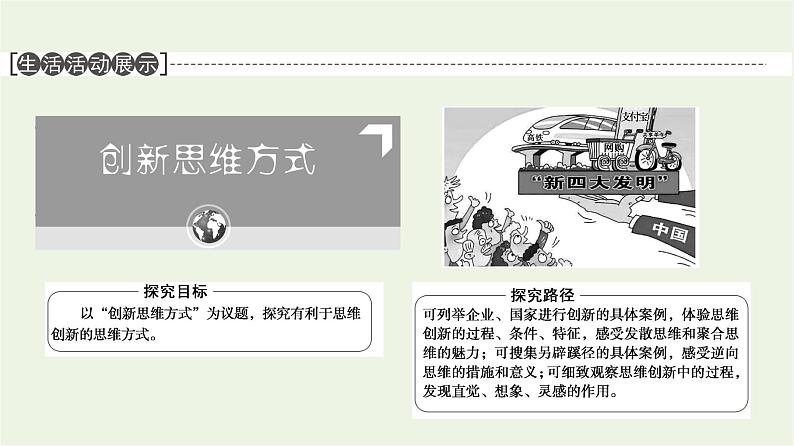 人教统编版高中政治选择性必修3第4单元第11课创新思维要善于联想课件第4页