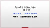 第七课 治国理政的基本方式 课件-2023届高考政治一轮复习统编版必修三政治与法治