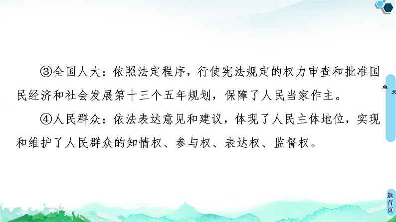 综合探究三 坚持党的领导、人民当家作主、依法治国的有机统一 课件 11必修三政治与法治第4页