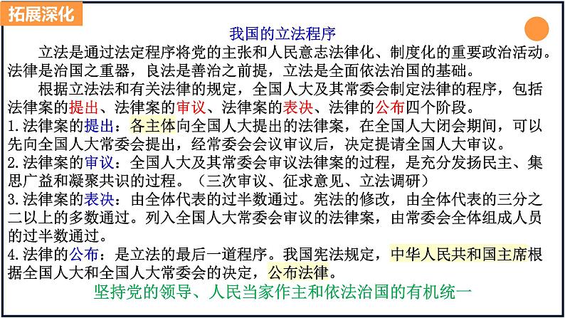 全面推进依法治国的基本要求-课件 高考政治一轮复习(统编版)08